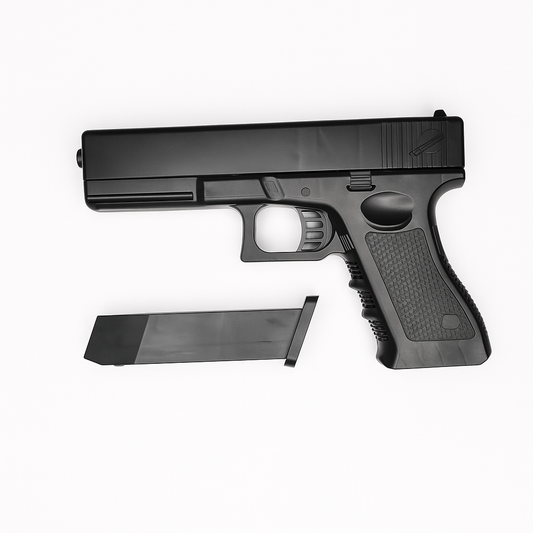 Airsoft Glock gun with BBs