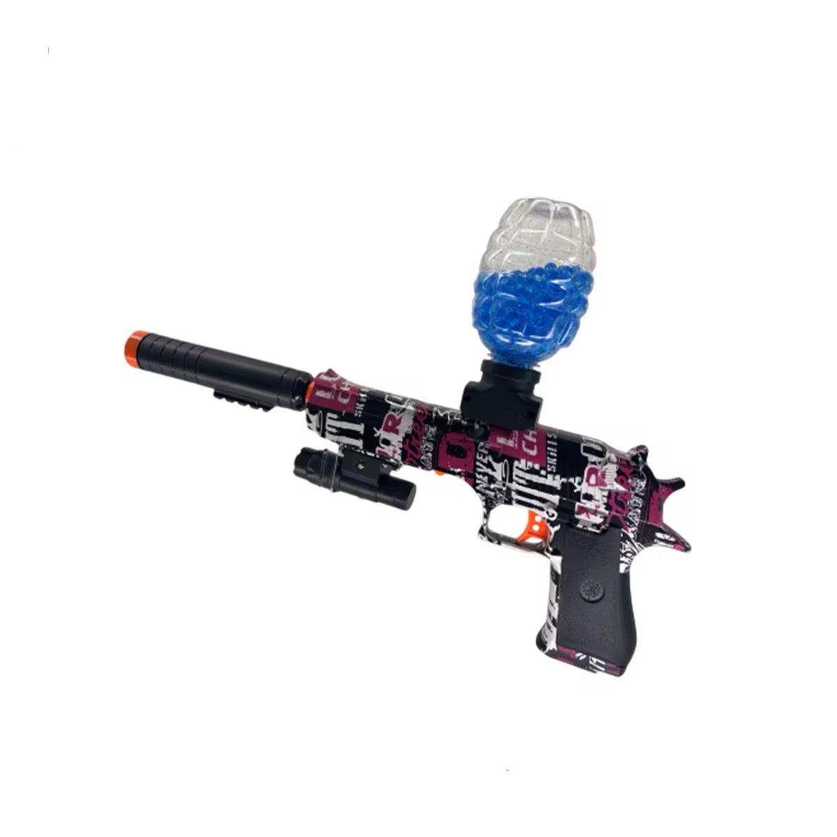 Electric Desert Eagle Gel Ball Blaster – With Laser