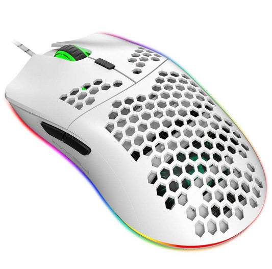 HXSJ-J900 Wired Gaming Mouse with RGB Lighting